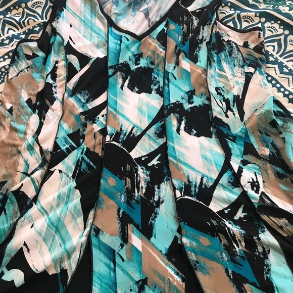 Abstract Mini Dress - Picture 3 of 3